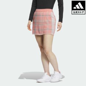 返品可 セール価格 アディダス公式 ウェア・服 ボトムス ゴルフ adidas タータンチェック ニットスカート｜adidas