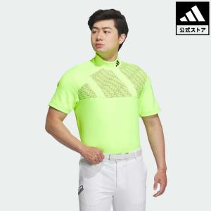 返品可 セール価格 アディダス公式 ウェア・服 トップス ゴルフ adidas BOSモチーフ モックネック 半袖シャツ｜adidas