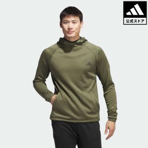 返品可 セール価格 アディダス公式 ウェア・服 トップス ゴルフ adidas COLD. RDY プルオーバー 長袖フーディー トレーナー｜adidas