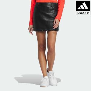 返品可 セール価格 アディダス公式 ウェア・服 ボトムス ゴルフ adidas フェイクレザースカート｜adidas