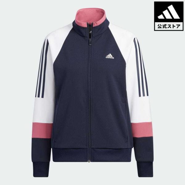 返品可 アディダス公式 ウェア・服 アウター adidas ルーズフィット カラーブロック ダブルニ...