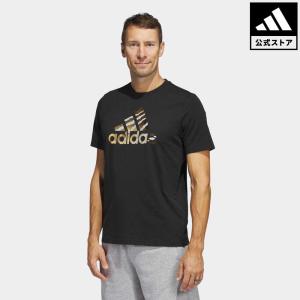 返品可 アディダス公式 ウェア・服 トップス adidas パワー ロゴ フォイル半袖Tシャツ 半袖｜adidas