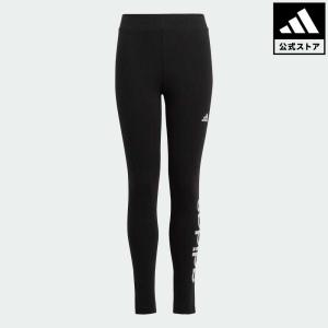 返品可 アディダス公式 ウェア・服 ボトムス adidas エッセンシャルズ リニアロゴ コットンレギンス レギンス｜adidas