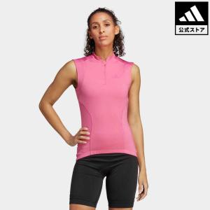 返品可 送料無料 アディダス公式 ウェア・服 トップス adidas ノースリーブ サイクリング トップ｜adidas