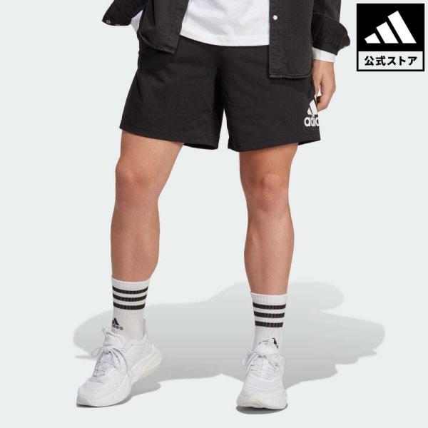 返品可 アディダス公式 ウェア・服 ボトムス adidas エッセンシャルズ ロゴショーツ