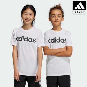 アディダス公式 ウェア服 トップス adidas エッセンシャルズ リニアロゴ コットン半袖Tシャツ 半袖の商品画像