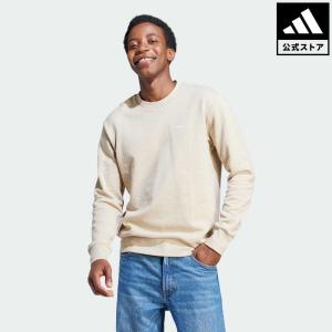 期間限定SALE 05/10 17:00〜05/12 16:59 返品可 アディダス公式 ウェア・服 トップス adidas エッセンシャルズ フレンチテリー 刺しゅうスモールロゴ スウェ｜adidas