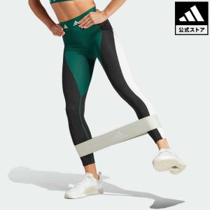 アディダス公式 ウェア服 ボトムス adidas テックフィット カラーブロック 7/8丈レギンス フィットネスウの商品画像