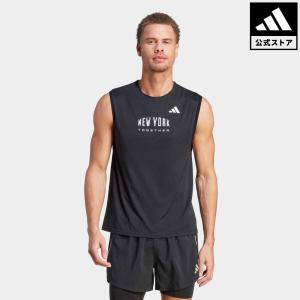 返品可 セール価格 アディダス公式 ウェア・服 トップス adidas NYC ランニングシングレット（ジェンダーニュートラル） ランニングウェア