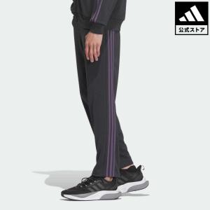 期間限定SALE 05/10 17:00〜05/12 16:59 返品可 アディダス公式 ウェア・服 ボトムス adidas スリーストライプス レギュラーフィット ダブルニット トラック｜adidas