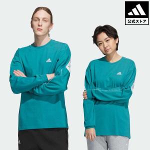 アディダス公式 ウェア服 トップス adidas ワーディング ルーズフィット 長袖Tシャツ ロンtの商品画像