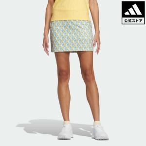 返品可 送料無料 アディダス公式 ウェア・服 ボトムス ゴルフ adidas マルチカラードBOSプリントスカート｜adidas