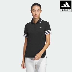 返品可 送料無料 アディダス公式 ウェア・服 トップス ゴルフ adidas 3ストライプス メッシュベントポロ｜adidas