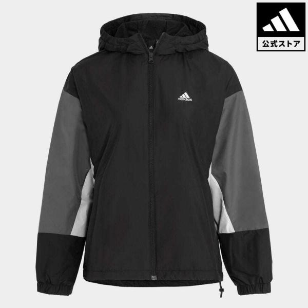 返品可 セール価格 アディダス公式 ウェア・服 アウター adidas カラーブロック ルーズフィッ...