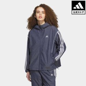 期間限定SALE 05/10 17:00〜05/12 16:59 返品可 アディダス公式 ウェア・服 アウター adidas デニム ウーブン ルーズフィット ウインドブレーカージャケット｜アディダス公式オンラインショップヤフー店