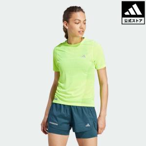 返品可 セール価格 アディダス公式 ウェア・服 トップス adidas アルティメット ニットTシャツ ランニングウェア 半袖｜adidas