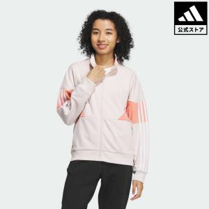 アディダス公式 ウェア服 アウター adidas シーズナル スポーツウェア ルーズフィット カラーブロック ダブルニットトラックジャケット notp 母の日の商品画像