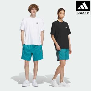 返品可 アディダス公式 ウェア・服 ボトムス adidas ワーディング ルーズフィット ウーブン ショーツ｜adidas