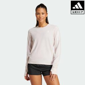 返品可 アディダス公式 ウェア・服 トップス adidas オウン ザ ラン 長袖Tシャツ ランニングウェア ロンt｜adidas