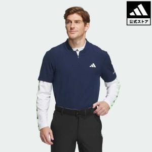返品可 セール価格 送料無料 アディダス公式 ウェア・服 トップス ゴルフ adidas BOSグラフィックレイヤードセットシャツ fd24｜adidas