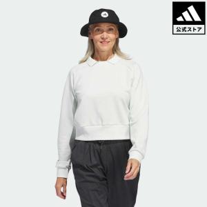 アディダス公式 ウェア服 トップス ゴルフ adidas GO-TO クレスト ショート丈スウェットの商品画像