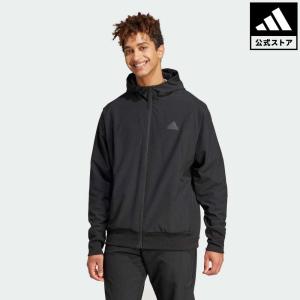 返品可 送料無料 アディダス公式 ウェア・服 トップス adidas Z.N.E. ウーブン フルジップ フード付きトラックトップ トレーナー｜adidas