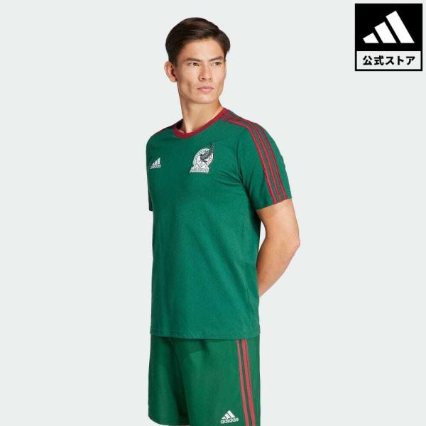 返品可 アディダス公式 ウェア・服 トップス adidas メキシコ代表 DNA スリーストライプス...