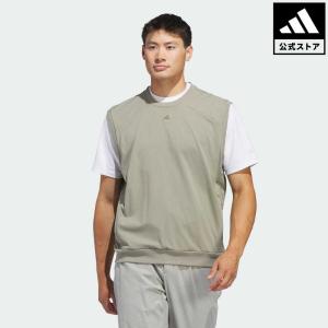 返品可 送料無料 アディダス公式 ウェア・服 アウター ゴルフ adidas GO-TO バックプリントベスト fd24｜adidas