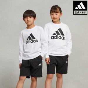 返品可 アディダス公式 ウェア・服 トップス adidas エッセンシャルズ プラス ビッグロゴ 長袖Tシャツ ロンt notp｜adidas