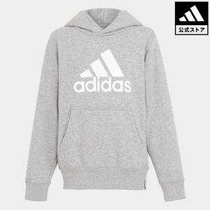 返品可 アディダス公式 ウェア・服 トップス adidas エッセンシャルズ プラス ビッグロゴ プルオーバーパーカー トレーナー notp｜adidas