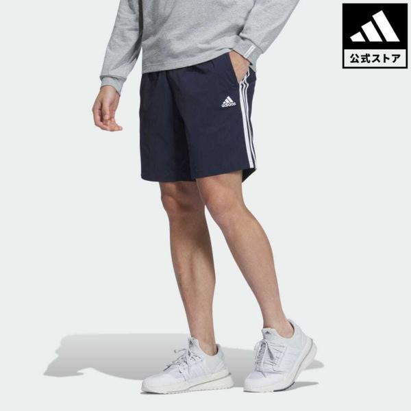 返品可 アディダス公式 ウェア・服 ボトムス adidas エッセンシャルズ プラス 3ストライプ ...