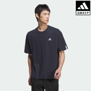 返品可 アディダス公式 ウェア・服 トップス adidas エッセンシャルズ プラス ルーズフィット スモールロゴ 半袖Tシャツ 半袖 notp｜adidas