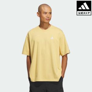 返品可 アディダス公式 ウェア・服 トップス adidas エッセンシャルズ プラス ルーズフィット スモールロゴ 半袖Tシャツ 半袖 fd24 父の日｜adidas