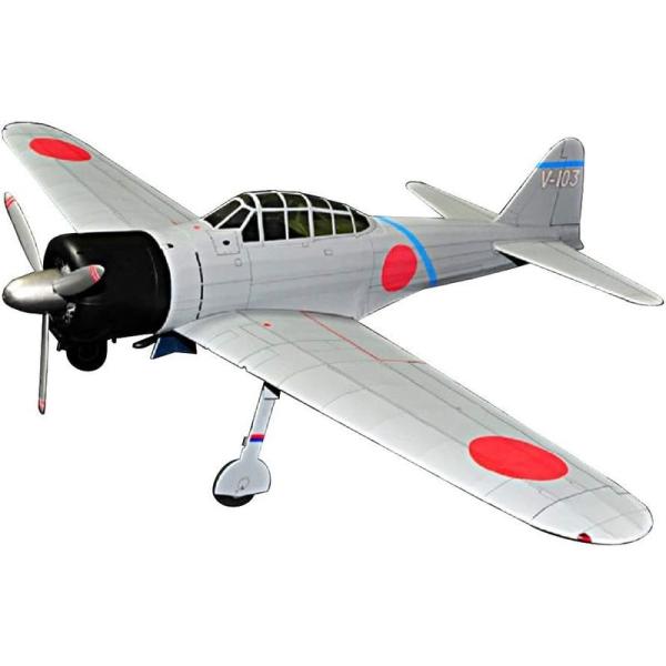 スタジオミド 零戦21型戦闘機 ゴム動力模型飛行機キット BF-002