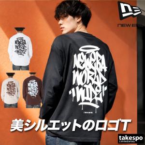 ロンT 長袖Tシャツ メンズ ブランド ニューエラ スポーツ Tシャツ ロンティー ロングTシャツ 長袖 送料無料 NEW 3L