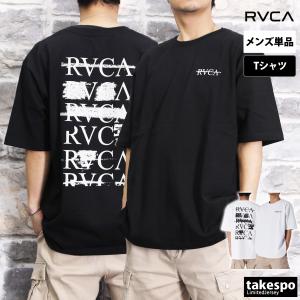 ルーカ Tシャツ メンズ 上 RVCA バックプリント付き ゆったり オーバーサイズ BE04A231 送料無料｜adistyle