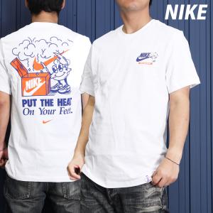 ナイキ Tシャツ メンズ 上 NIKE 半袖 コットン100% バックプリント付き FV3755 WHT 送料無料｜adistyle