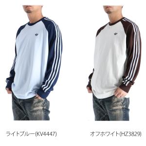 ロンT 長袖Tシャツ メンズ ブランド アディ...の詳細画像1