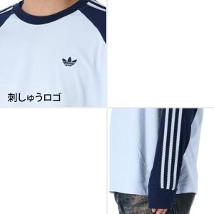 ロンT 長袖Tシャツ メンズ ブランド アディ...の詳細画像3