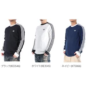 ロンT 長袖Tシャツ メンズ ブランド アディ...の詳細画像1
