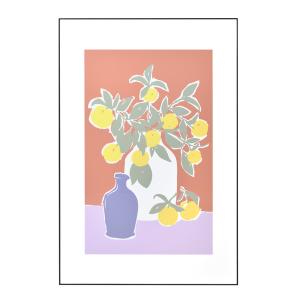 花瓶と果実のイラスト アートパネル Art 199c 東谷 くら助 通販 Yahoo ショッピング