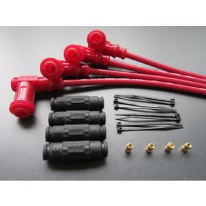 送料無料 L3R NGK パワーケーブル 4セット カワサキ　Z1000Mk2　Z1R/Z1R-2　...