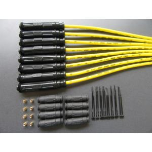 NGK プラグコード・プラグキャップ セット 黒 8本 S型 ゼファー1100