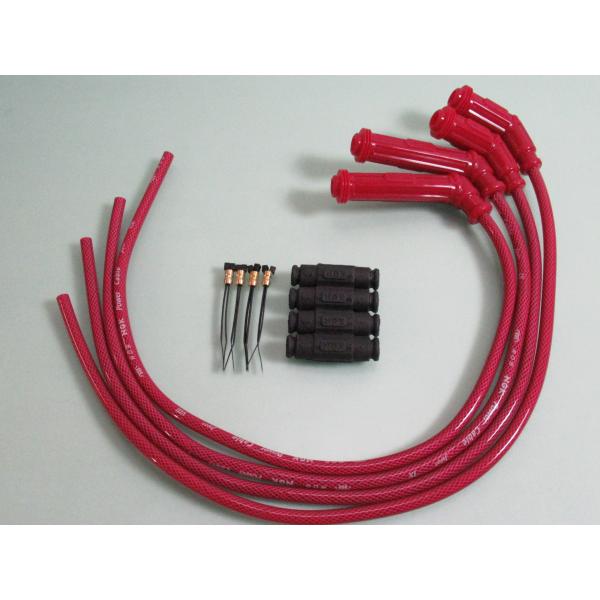 送料無料 X3R-V3R NGK パワーケーブル 4セット スズキ　GS1100GK　GS1000/...