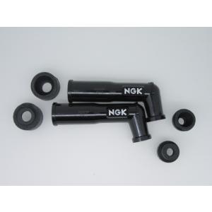 送料無料 XD05F NGK プラグキャップ 2セット ホンダ　ホーク CB400N CB400T ...