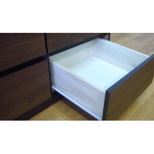 ローチェスト120-2段ベンチチェスト 国産 ...の詳細画像3