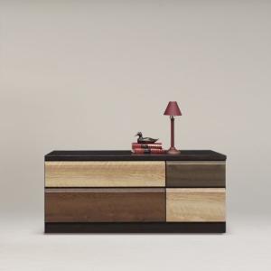 大川家具　ベンチチェスト　ボルガ ベンチチェスト ボルガ 幅80cm 木製 引き出し 2段 収納付き