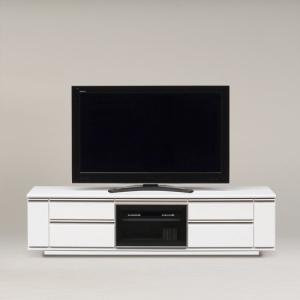 デザインテレビボード/ダウンステー扉付き収納テレビ台 木製 幅120cm