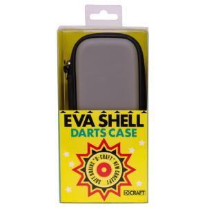 【D.CRAFT ディークラフト】EVA Shell Case グレー ダーツケース