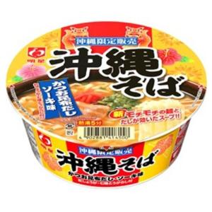 沖縄限定 明星 カップ沖縄そばの商品画像